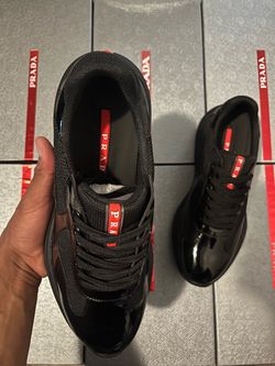 Prada America's Cup Sneakers Black size 10 & 12