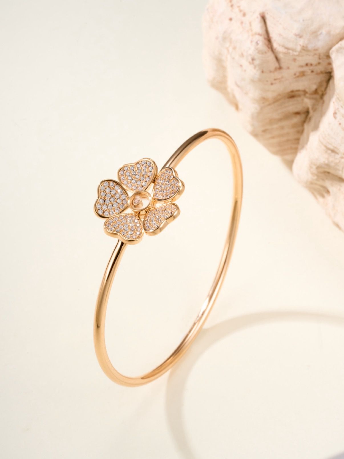 Happy Hearts Flowers Bracelet