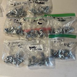 Lot Of 8 Sets Of 6 Inline Sealed Chrome Guitar Tuners-$40