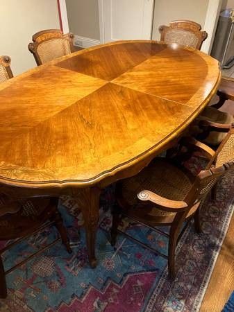 Dining Set With 6 Arm Chairs