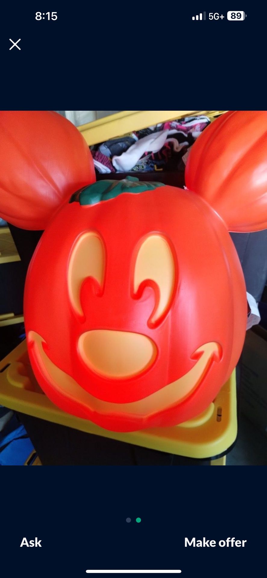 Halloween Mickey