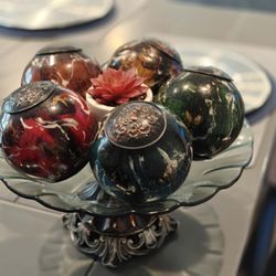 Home Decor Balls With Stand