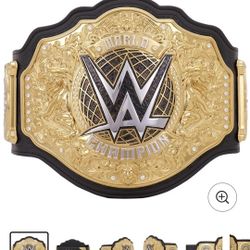 Authentic WWE Heavyweight Championship Belt. 