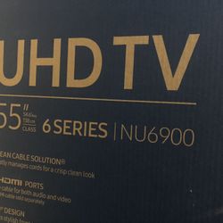 New Samsung UHD 55” TV