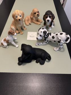 Adorable Collection of Lenox Dog Figurines