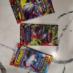  Pokemon Booster Packs