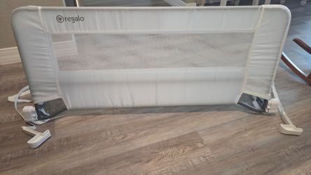 Fold down bed rail excellent Condition no stains. Used 6 mos
