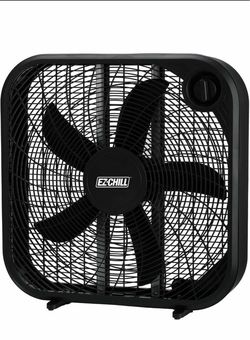 EZ Chill Black Box Fan