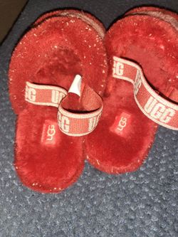 UGG Flip Flop Sandals Red