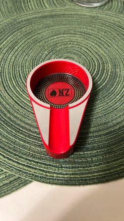 Beautiful red ashtray