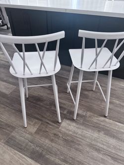 Two counter height stool