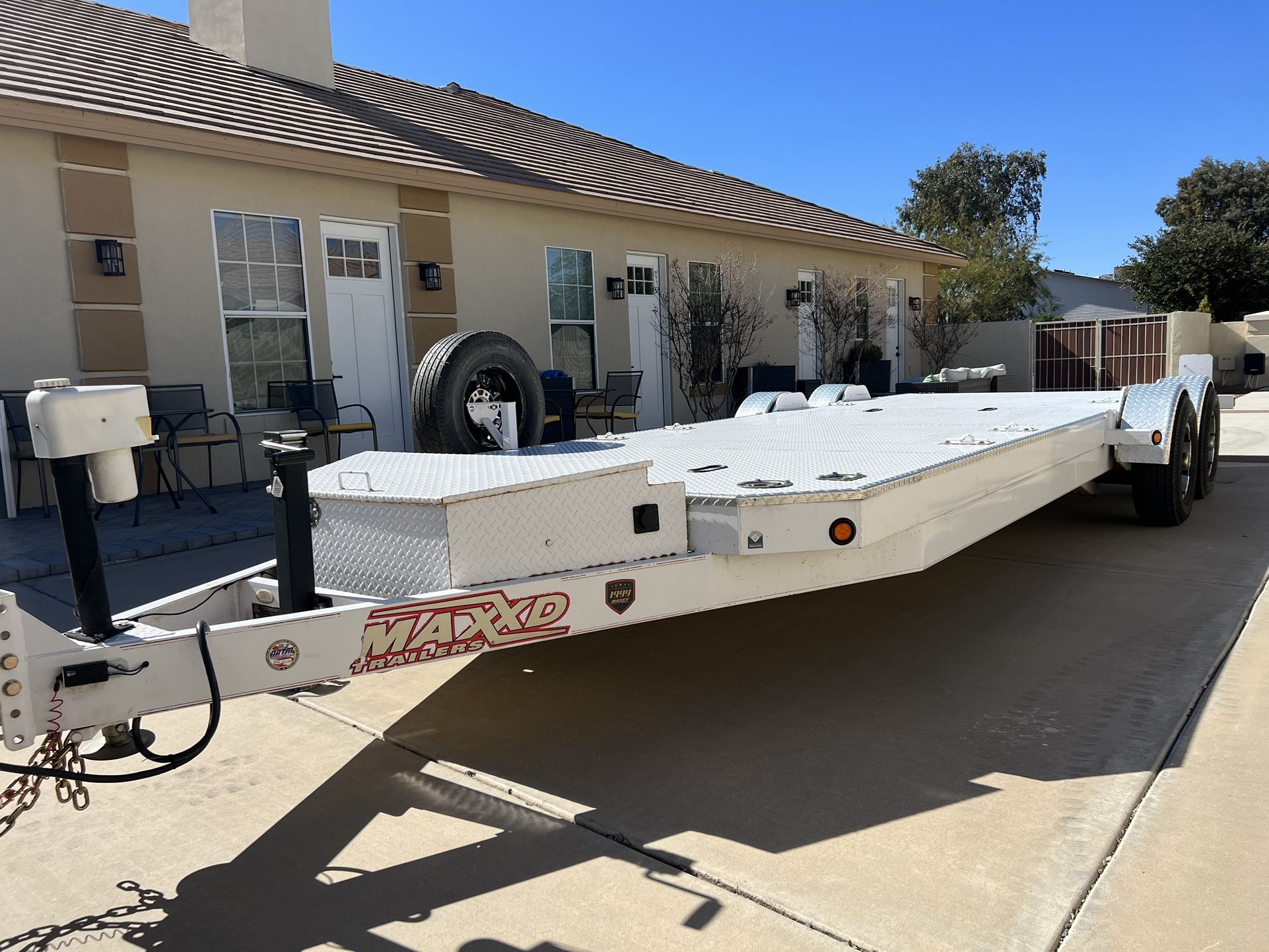 Maxxd Drop N Load Tilt Trailer Air, Ride Suspension