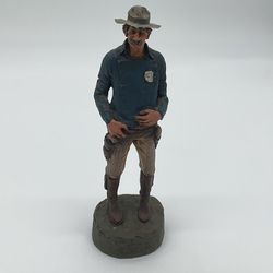 Vintage Antique Michael Garman Sheriffs Figurine Western Series