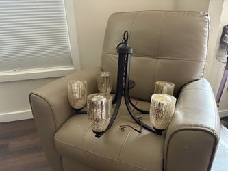 Bronze chandelier