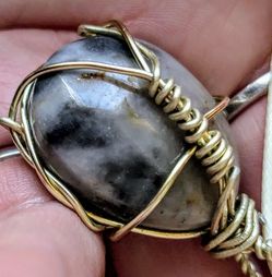 Premium Agate Necklace. Artisan Made By ESTEFANIA 🐆