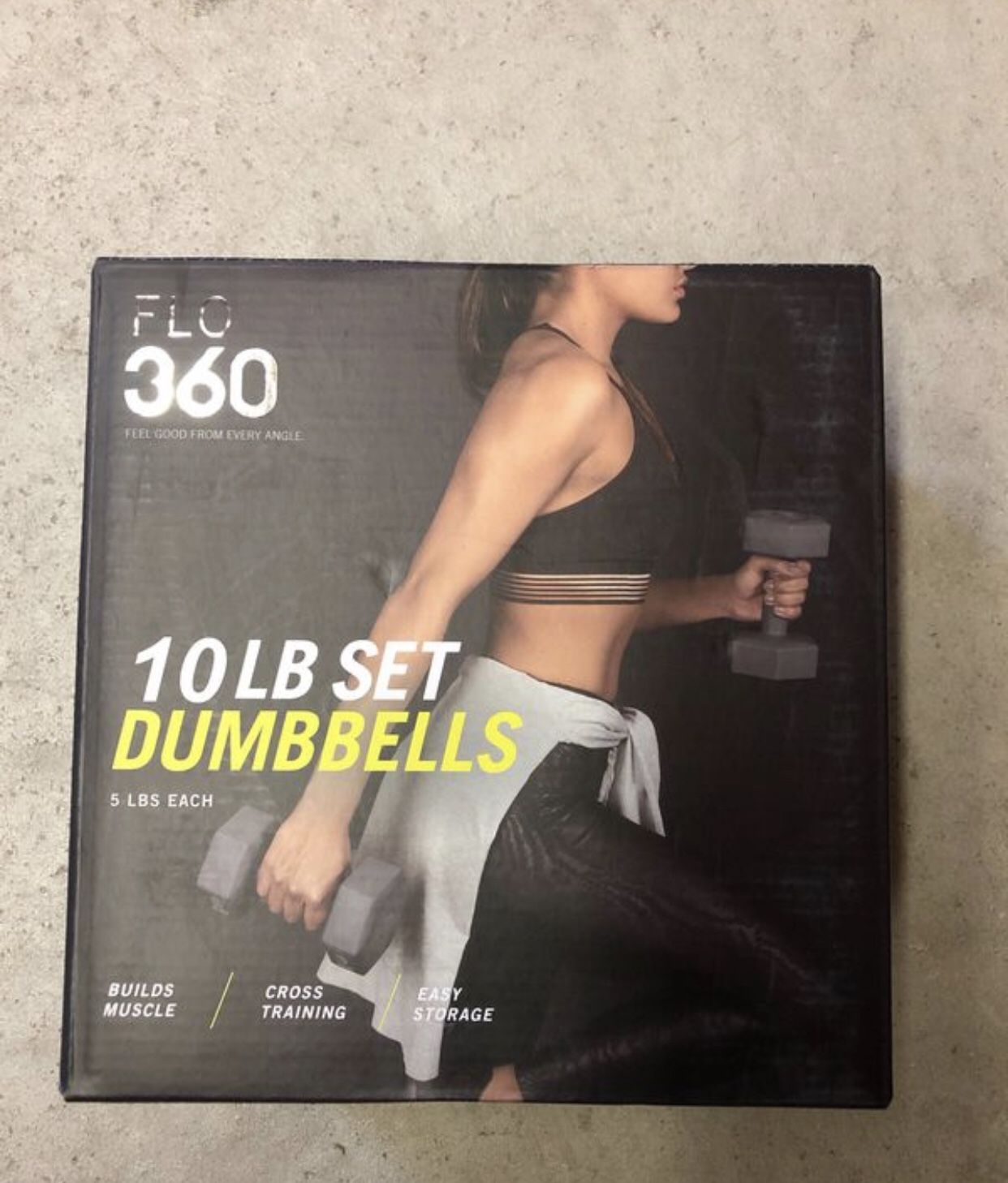 10 LB Dumbbell set for Working Out at Home and Weight Lifting