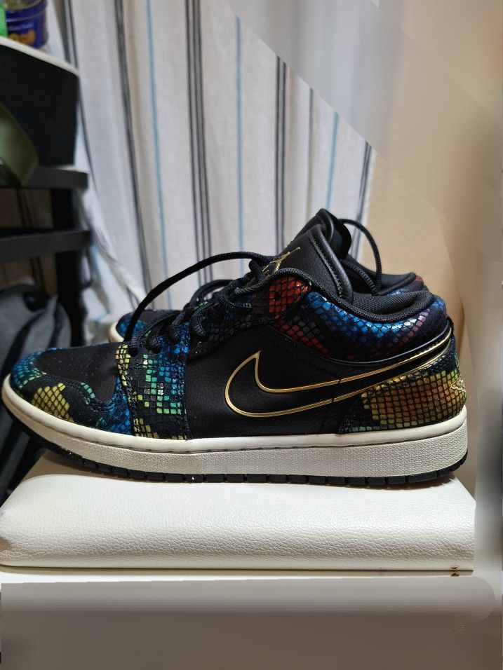 Jordan Low Multicolor Snakeskin