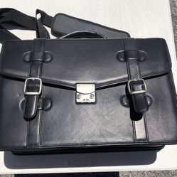 Laptop Genuine Leather Carrying Satchel