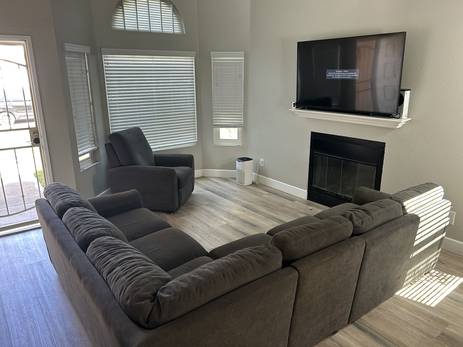 Sectional couch & Recliner
