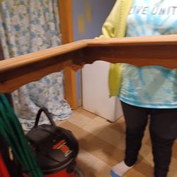 Large Wood Shelves,, Corner / L-shape