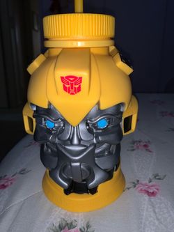 Transformers Bumblebee Cup with Straw