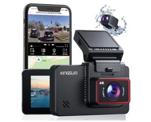 Kingslim 4K Dash Cam with Rear Camera