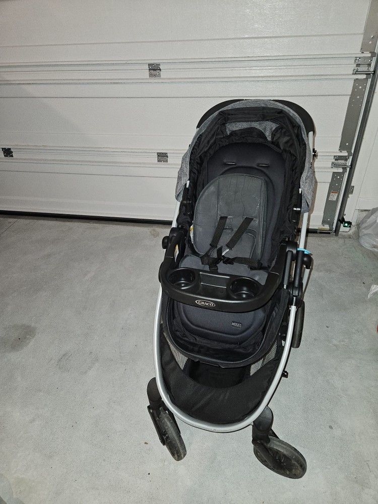 Graco Baby Stroller With Car Seat And Basinet - Paramette Mode -NEED TO GO ASAP