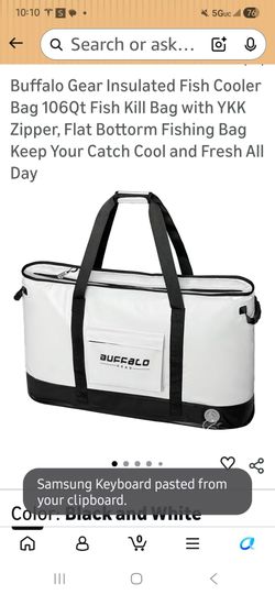 Buffalo Gear Insulated Fish Cooler Bag