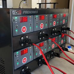 8 Bank Battery Charger