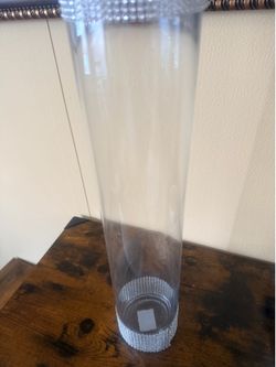 Glass vase for weddings