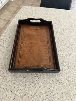 Pretty Wood Tray