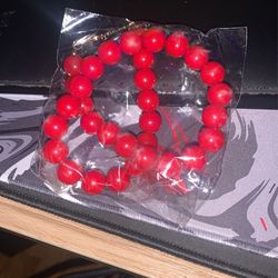 Red Bead Necklace