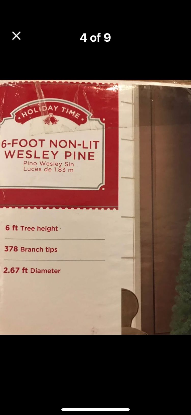 Christmas Tree 6 Ft $12 Each