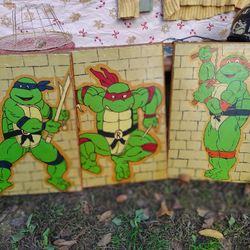 Classic TMNT Hand Paintings 