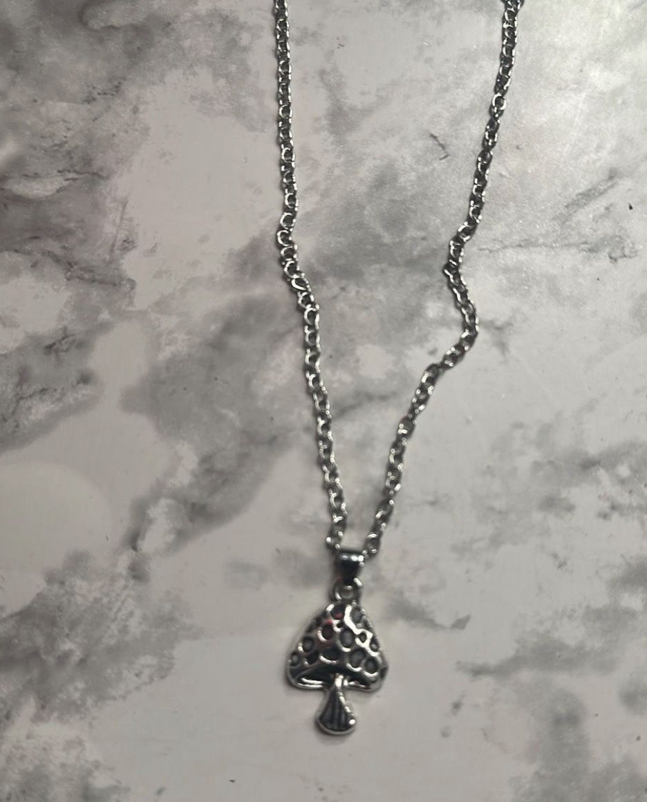 Mushroom Necklace 