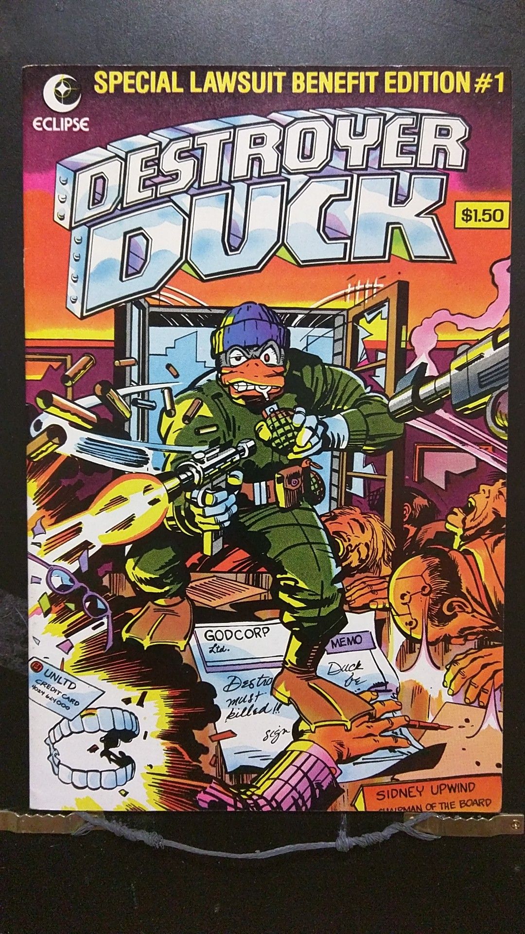 Destroyer Duck #1 (1st ever Groo)