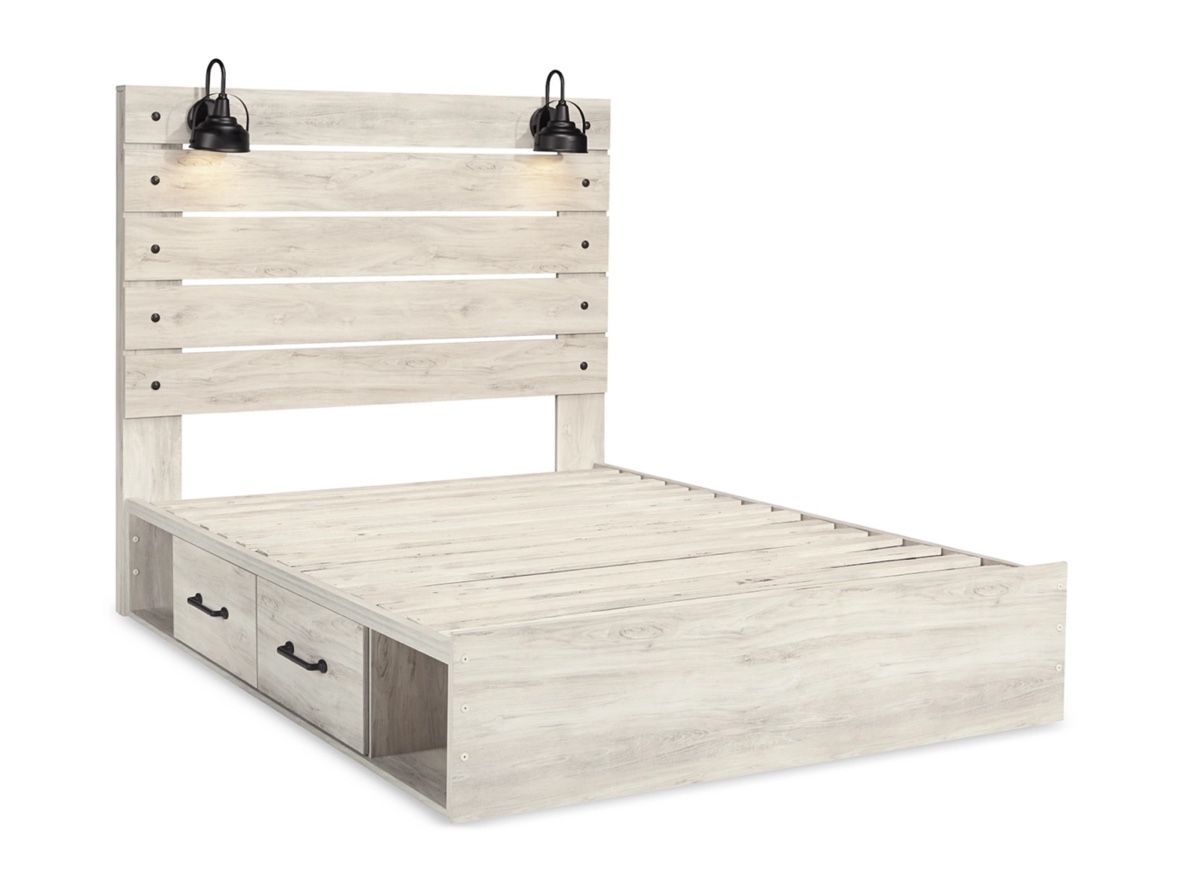 Cambeck Queen Bed frame With Storage