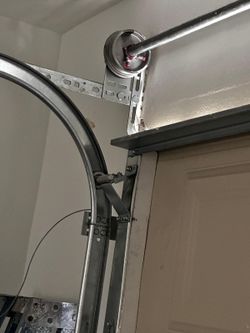 Cables off garage door