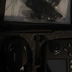Drone With Camera And Screen On Remote