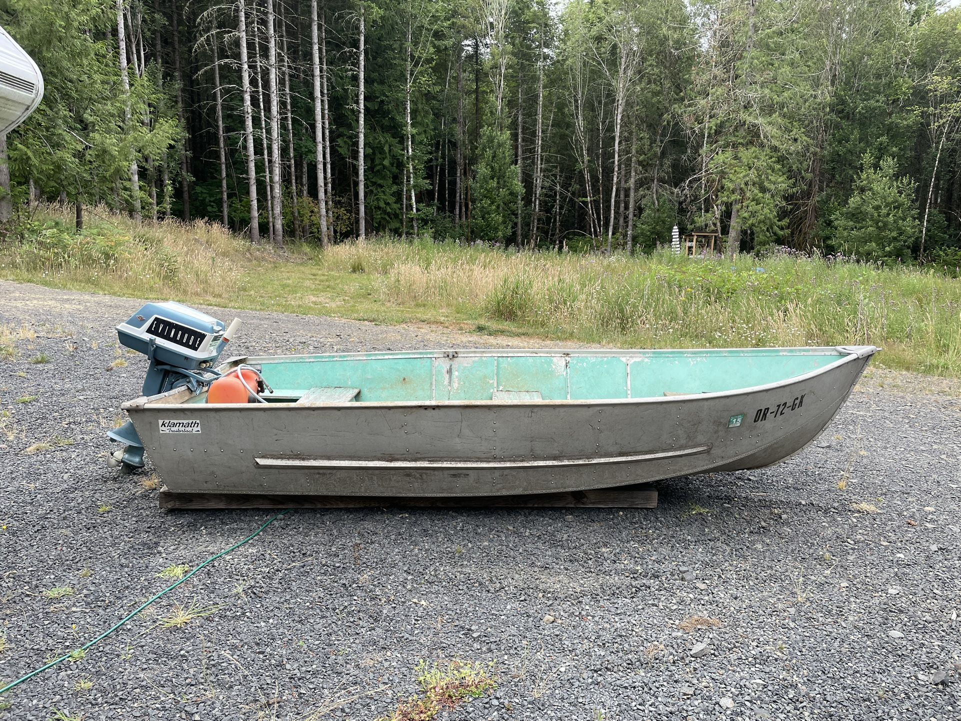 Boat with Motor