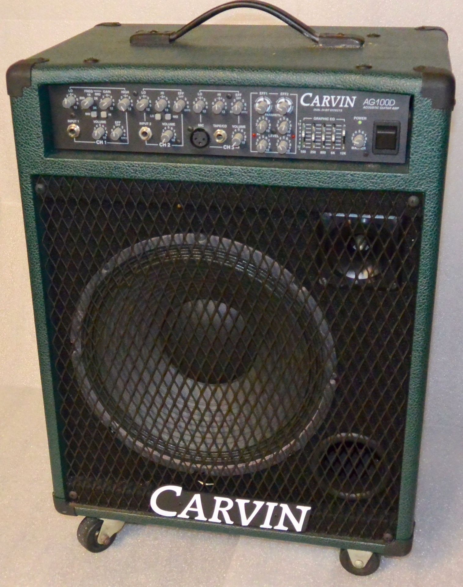 Carvin AG100D 100W Acoustic Guitar Amp with Effects Also includes amp cover
