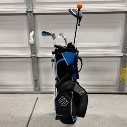 Wilson JGI Junior Golf Club Set — Blue