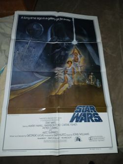 Star Wars 1977 One Sheet Style "A" 77/21-0 
