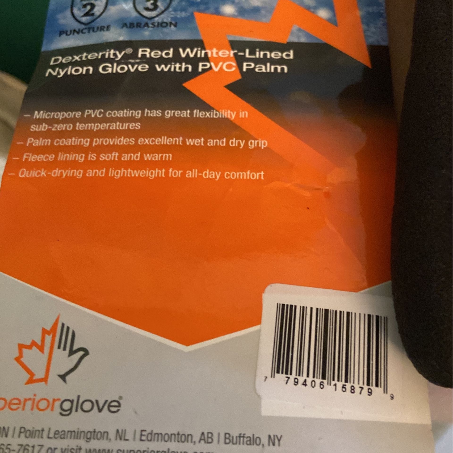 Pvc Palm Gloves