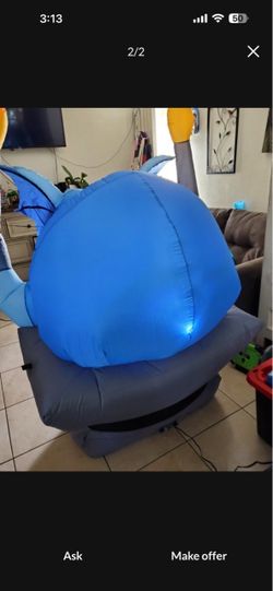 Haunted mansion gargoyle inflatable