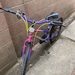 this is a vintage Murray Trail Seeker 15-speed mountain bike.