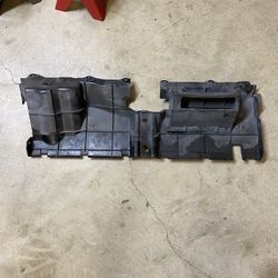 Rx7 FC Front Radiator Cooling Shroud Left And Right Duct Plastics 