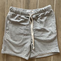 Mens Pacsun Grey French Terry Shorts Size Medium
