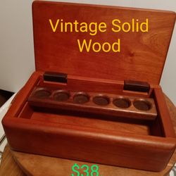 #999... Vintage Jewelry, Keys, Rings, Storage Box