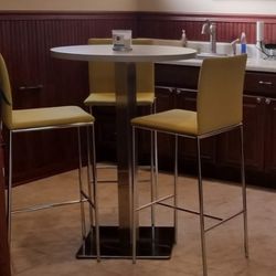 Set of 3 Bar Height Chairs